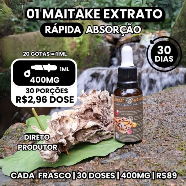 Extrato Líquido  Maitake  30 ml
